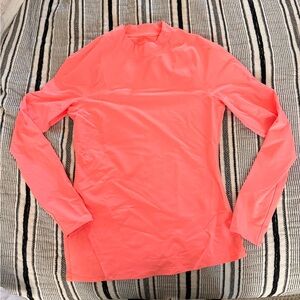 Lululemon Nulux asymmetrical Tennis long sleeve shirt size 8 EUC